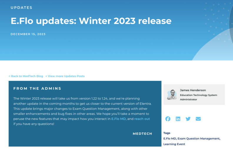 E.Flo Winter 2023 Release