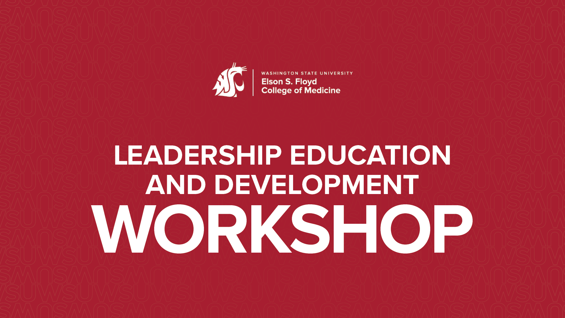 Leadership Education Workshops