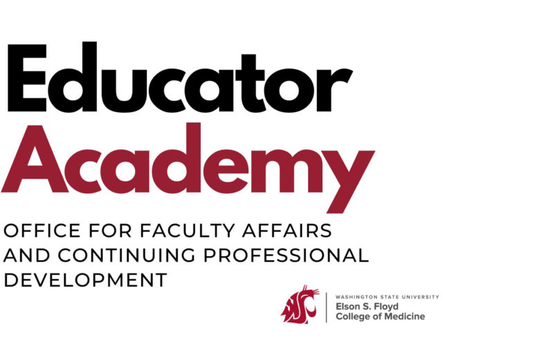 Educator Academy. Office for Faculty Affairs and Continuing Professional Development.