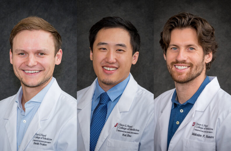 David Frolov, Kai Zhu, Maksim Rusev