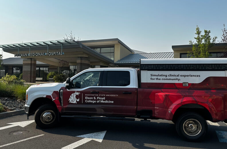 WSU's VCC Mobile Simulation Unit in Pullman