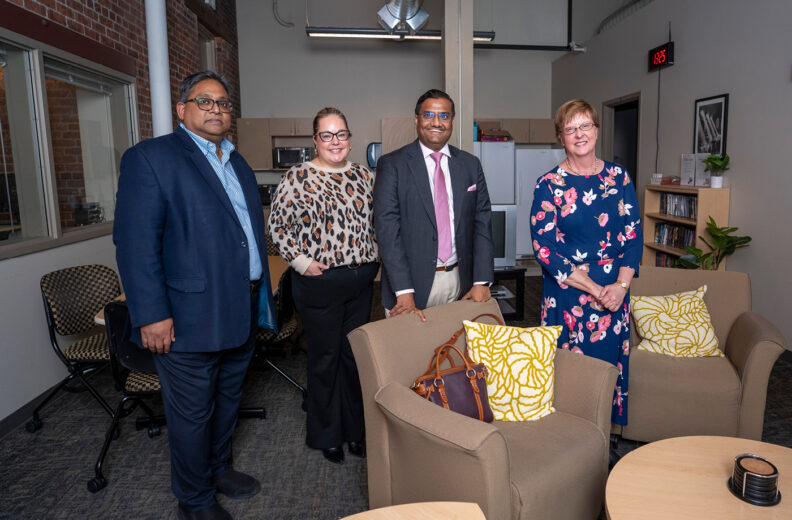 India Consul General Prakash Gupta visits WSU Spokane