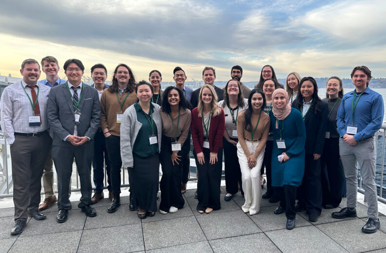 WSU Internal Medicine residents gather at a national conference in Seattle.