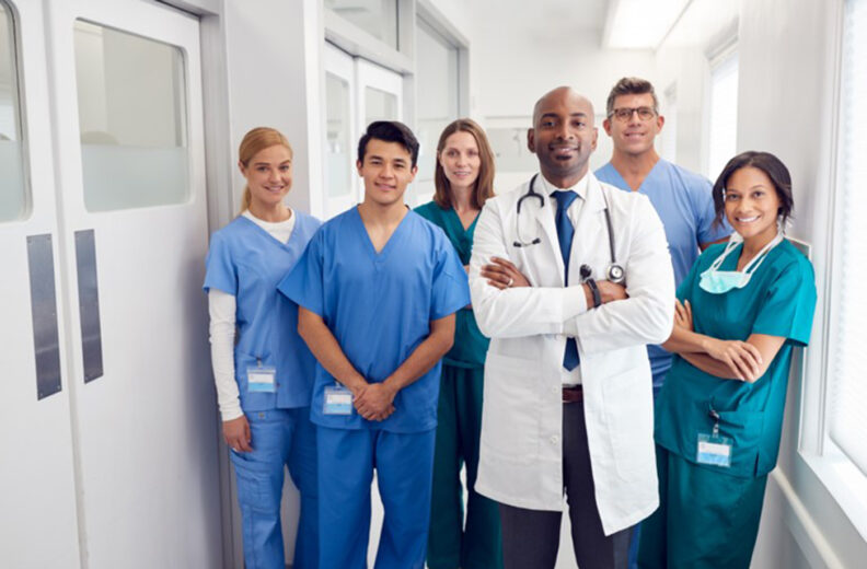 A group of interprofessional health care providers.