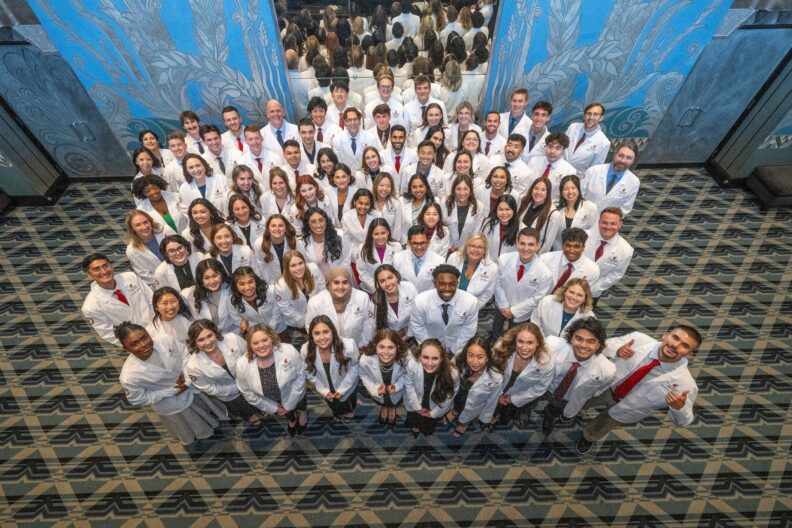 Group shot of the MD Class of 2029.