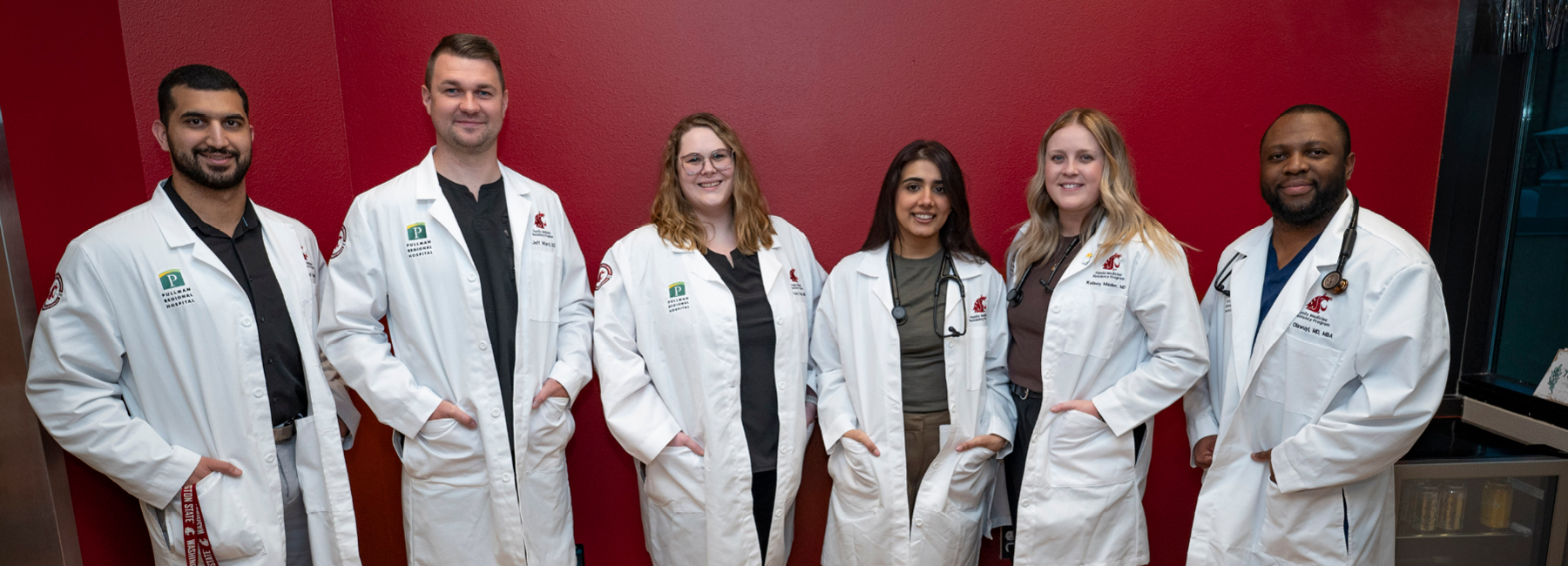 Group photo of 6 family medicine residents.