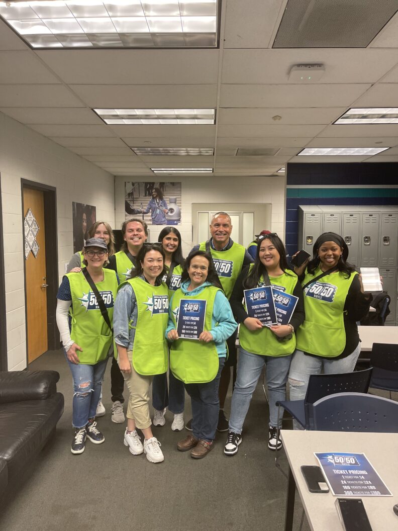 IREACH Team volunteering at a Seattle Mariners game