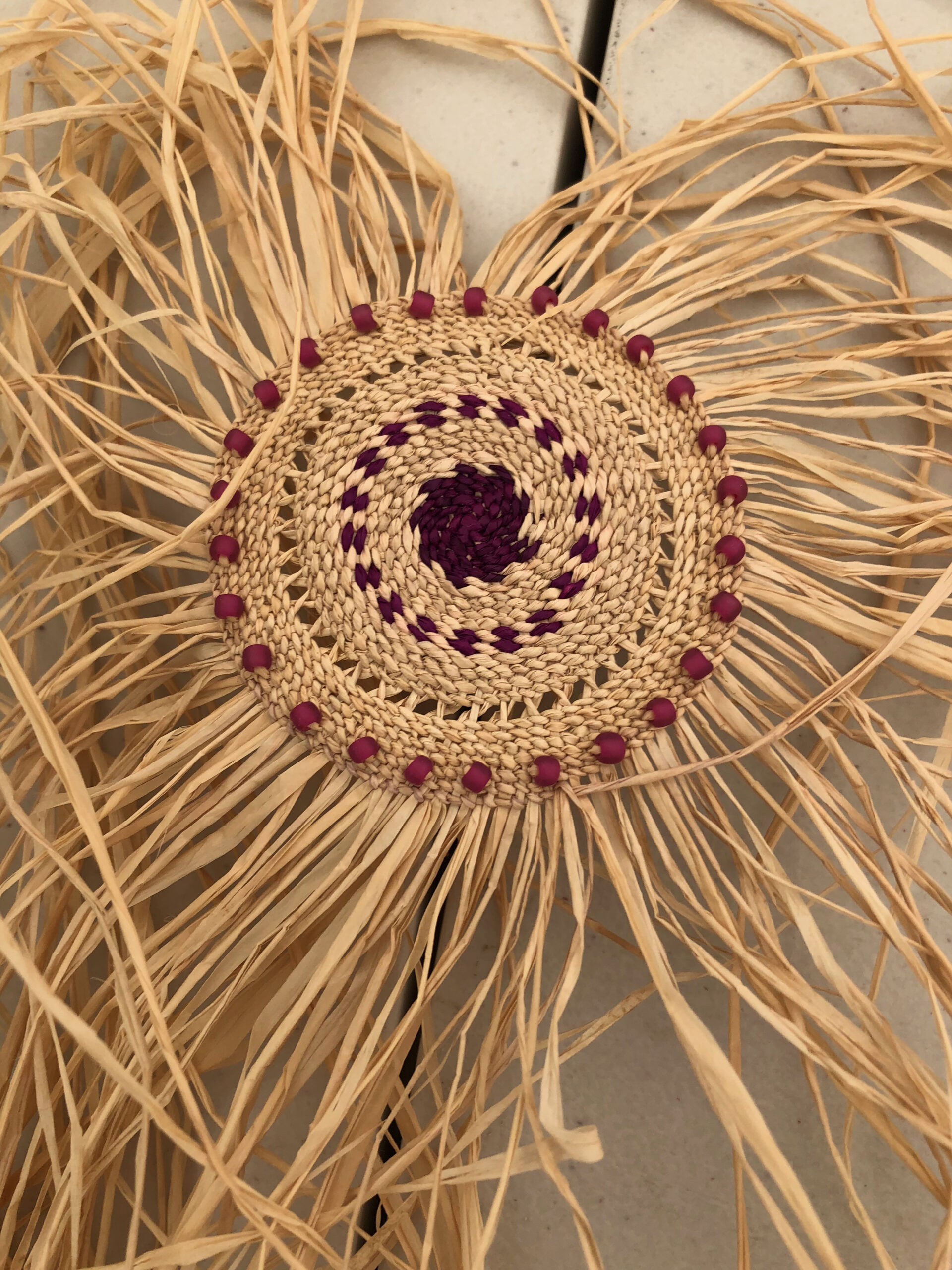 Traditional Native American weaving