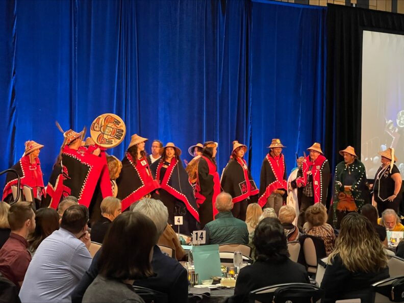 Community members at the Chief Seattle Club luncheon