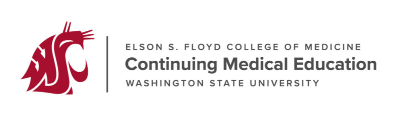 Elson S Flody College of Medicine Continuing Medical Education Washington State University logo.