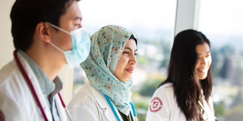 Med Students in a Clinic