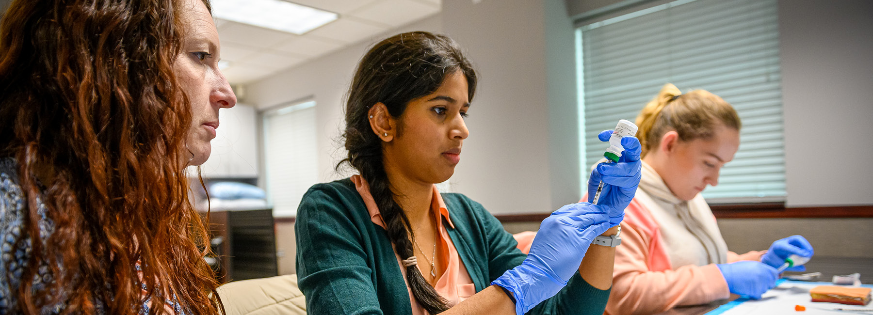 MD Student in Classroom