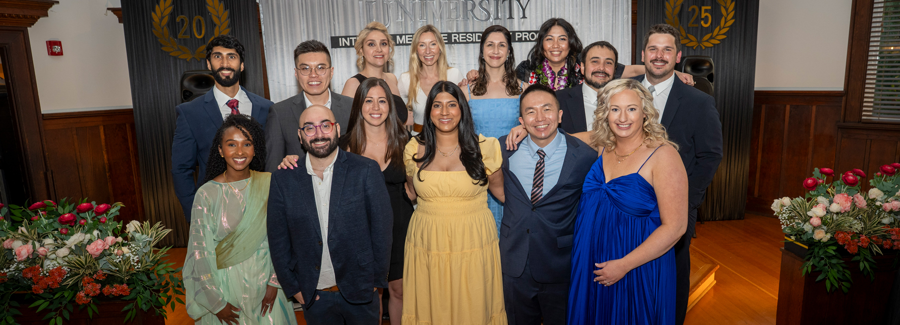 Group shot of the Class of 2025 at graduation ceremony.