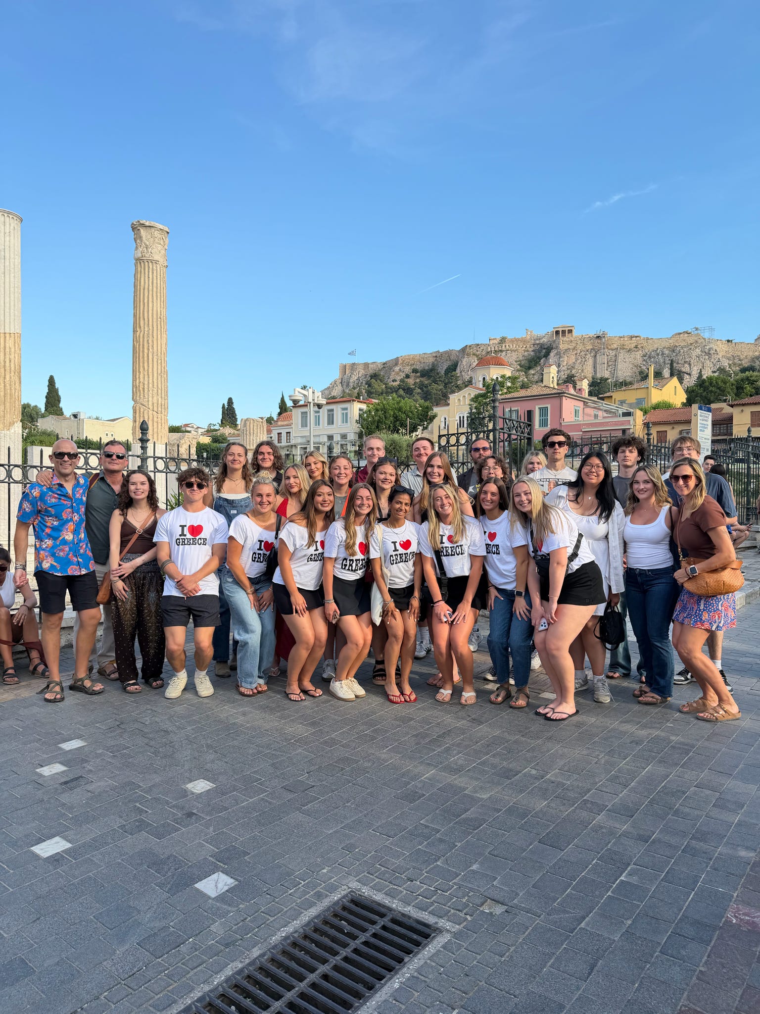 Murrow Students in Greece