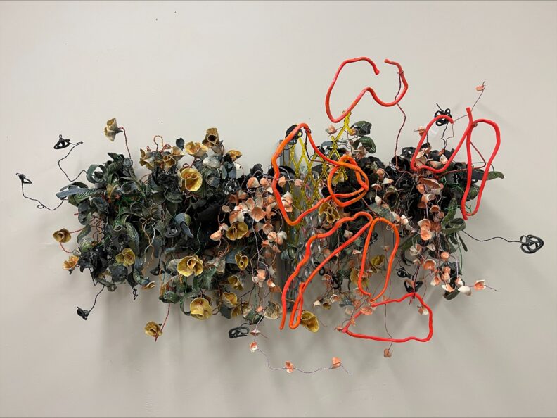 recycled found object sculpture