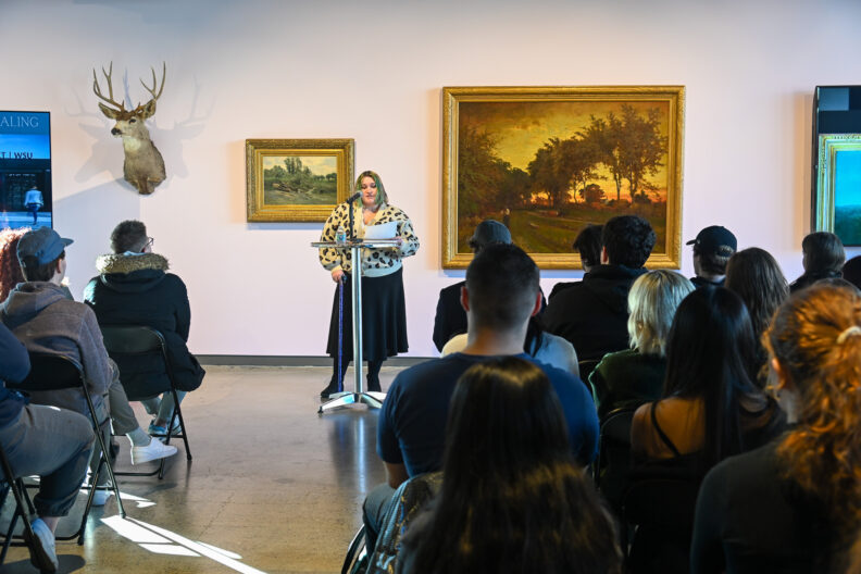 Writers Give Voice: Reading and Open Mic program in the Pavilion Gallery 01/21/25