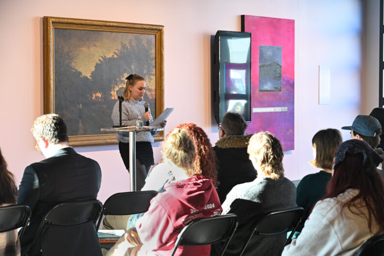 Writers Give Voice: Reading and Open Mic program in the Pavilion Gallery 01/21/25