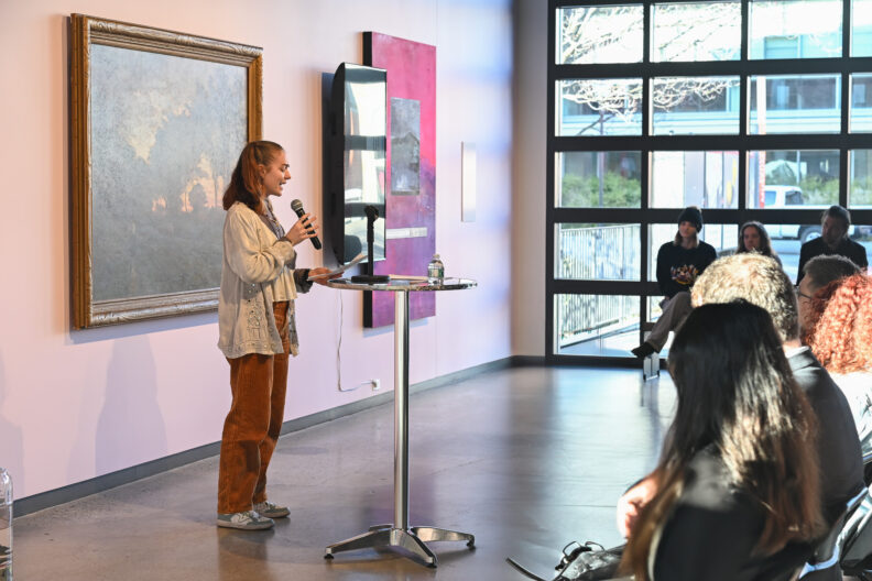 Writers Give Voice: Reading and Open Mic program in the Pavilion Gallery 01/21/25