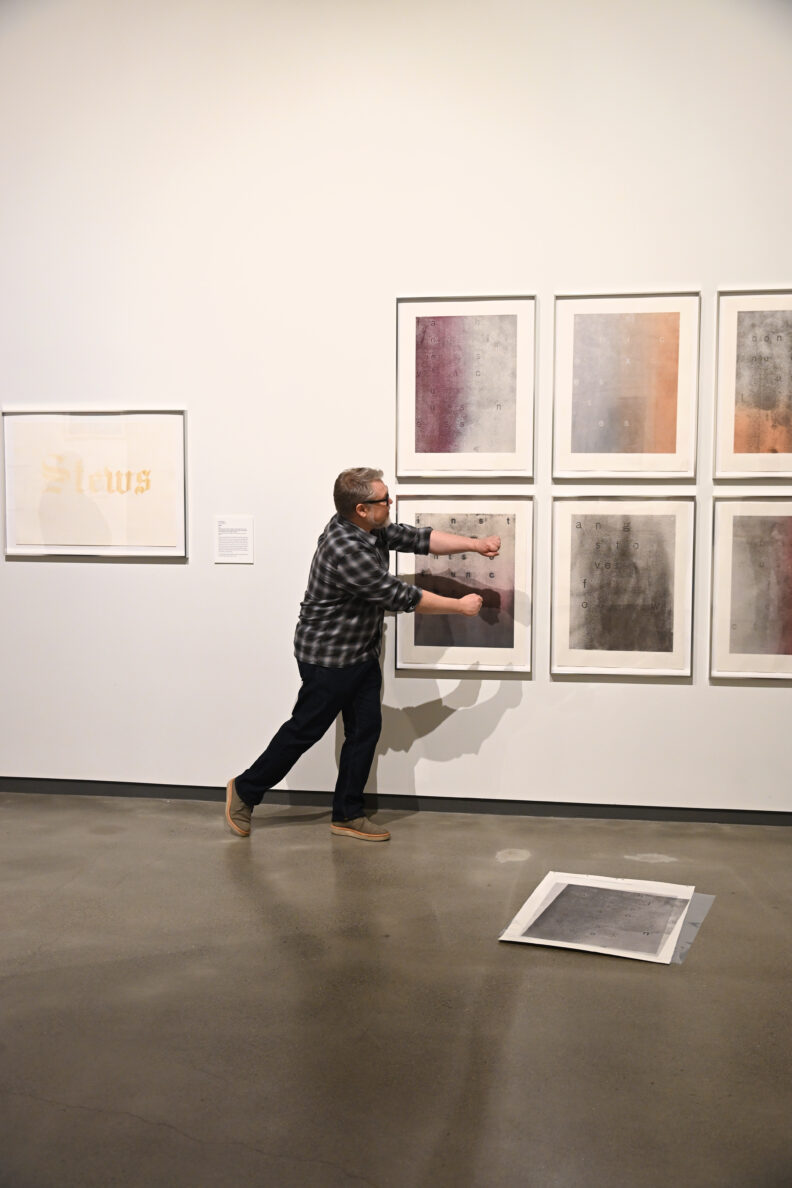 Community Perspectives Tour with Kevin Haas program in the museum galleries