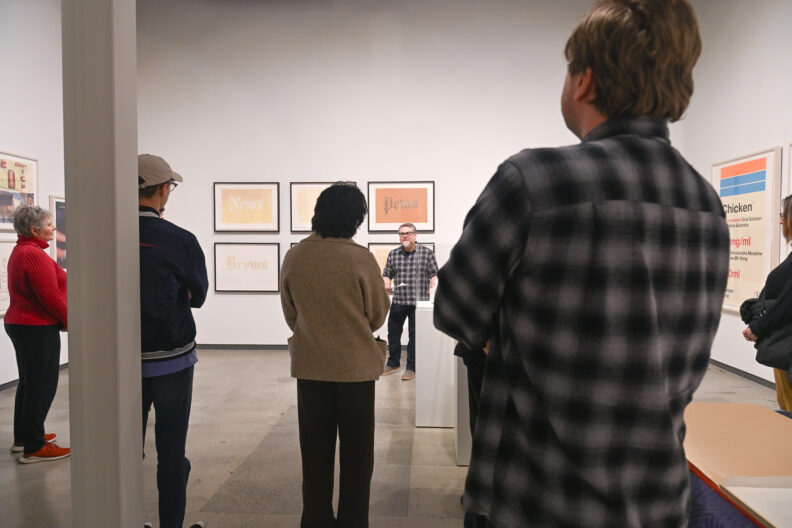 Community Perspectives Tour with Kevin Haas program in the museum galleries