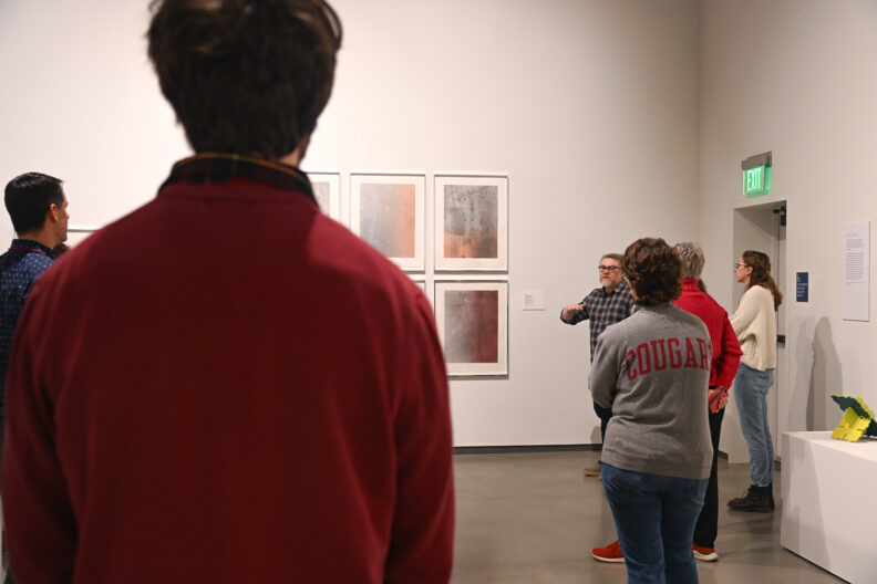 Community Perspectives Tour with Kevin Haas program in the museum galleries