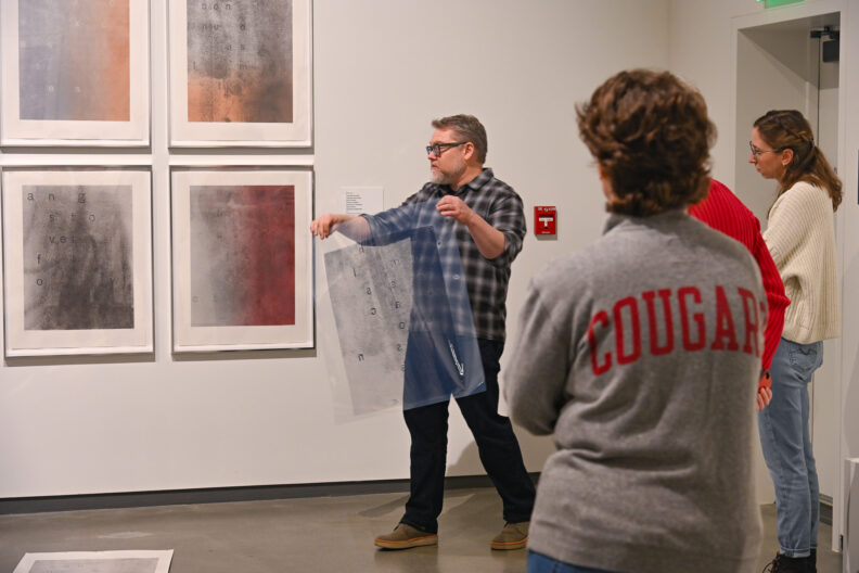 Community Perspectives Tour with Kevin Haas program in the museum galleries