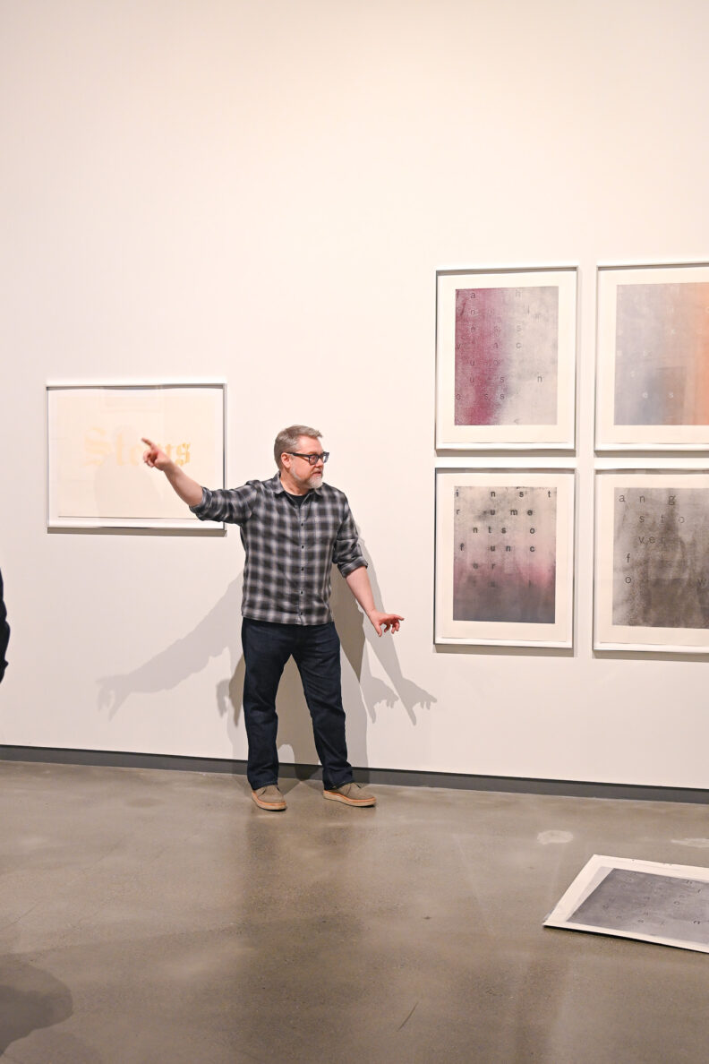 Community Perspectives Tour with Kevin Haas program in the museum galleries