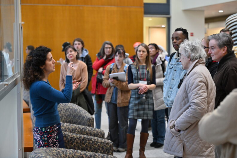 Image of people enjoying the Glass Tour with Dr. Hallie Meredith on 01/16/25