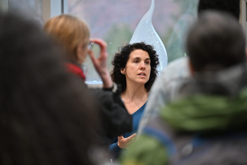 Image of people enjoying the Glass Tour with Dr. Hallie Meredith on 01/16/25