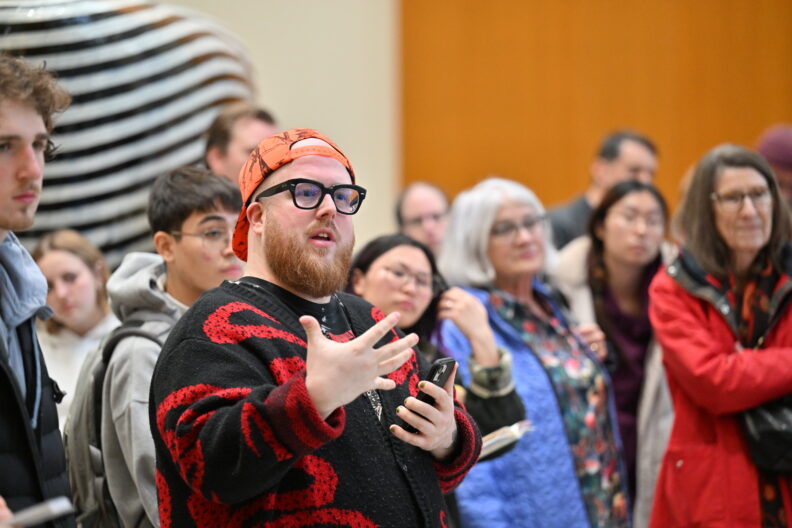 Image of people enjoying the Glass Tour with Dr. Hallie Meredith on 01/16/25