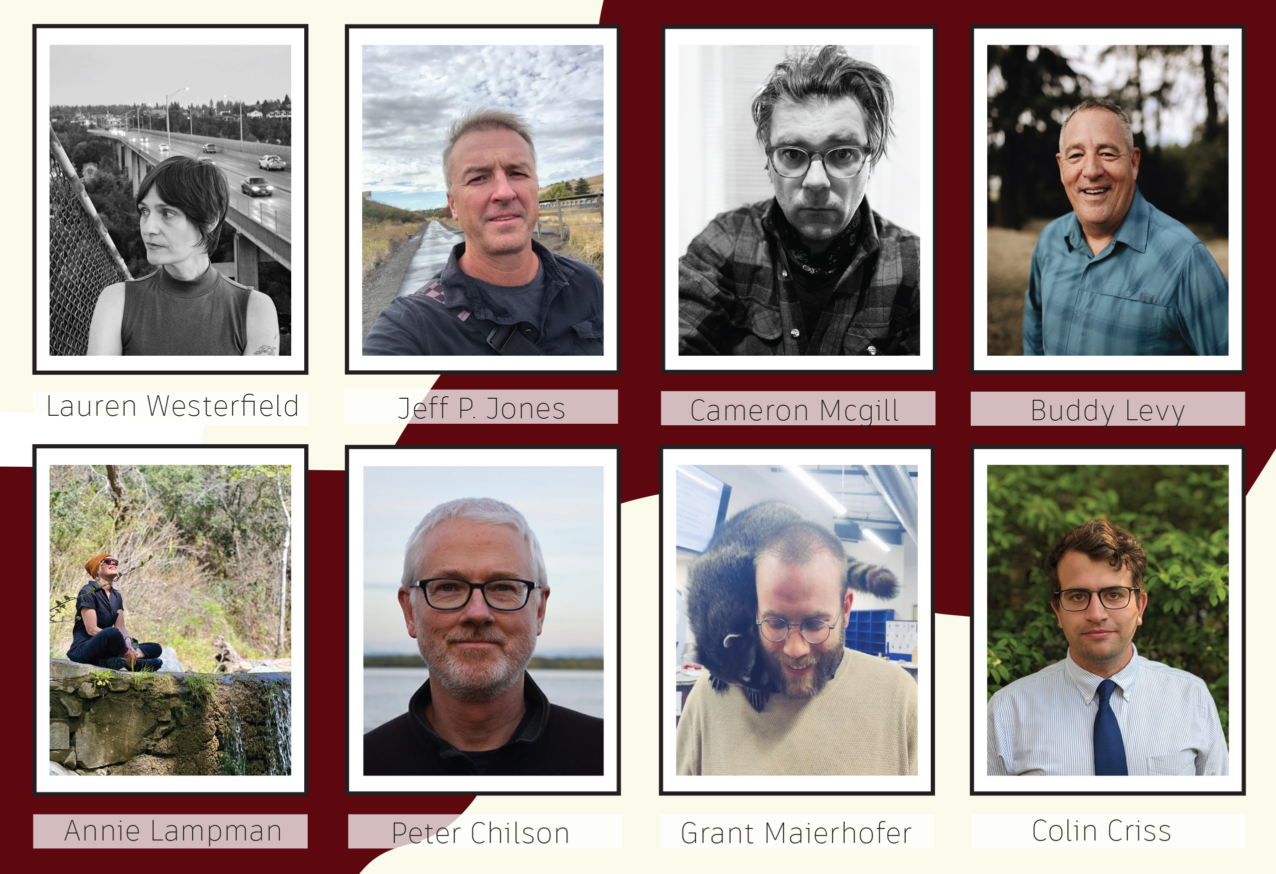 Photos of 8 panelists