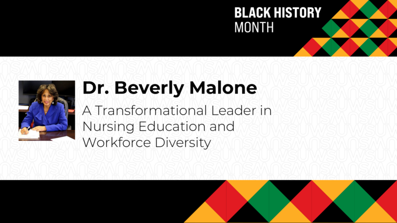 Dr. Beverly Malone - celebrated during Black History Month 2025