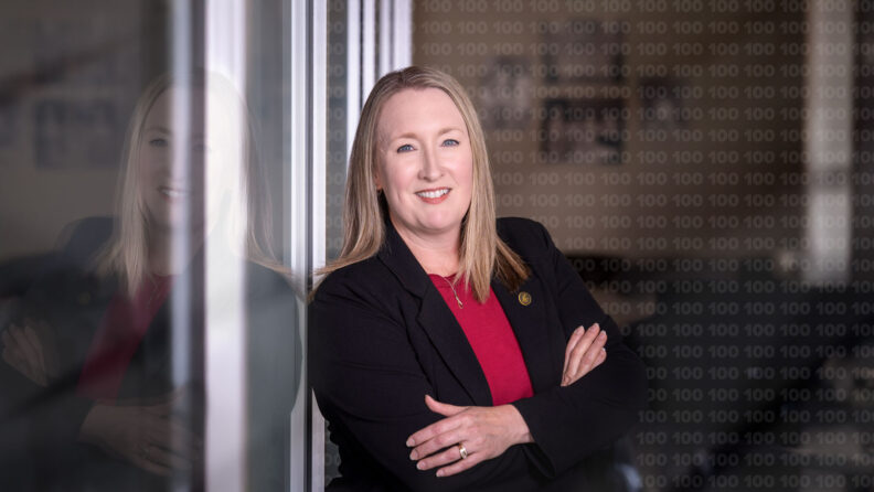 Portrait of Anne Mason.