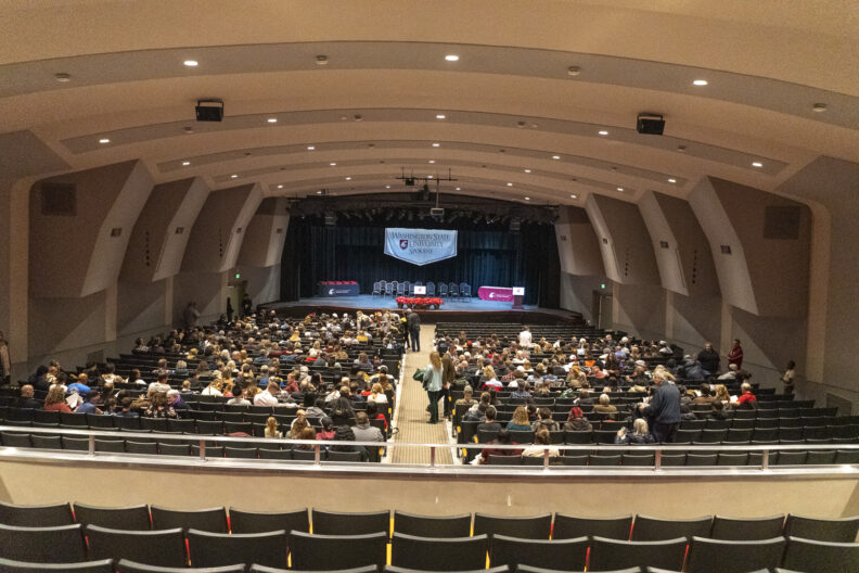 WSU College of Nursing Fall 2025 Convocation, Cowles Auditorium, Whitworth University, Spokane, WA.