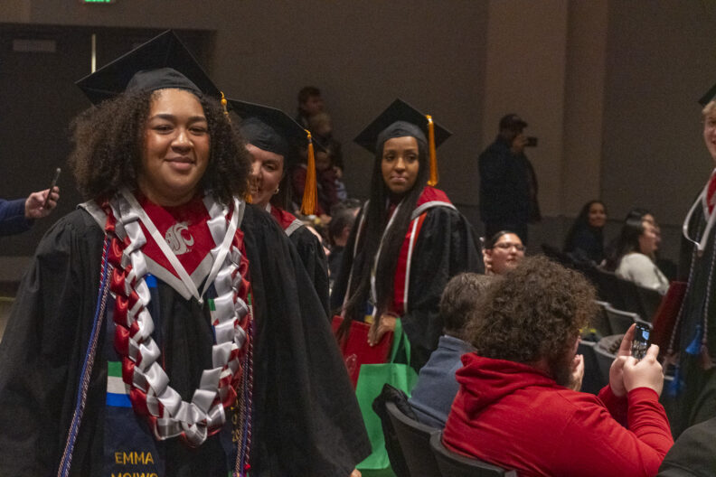 Emma Moiwo, BSN '25, received the Student Excellence Inclusivity Award.