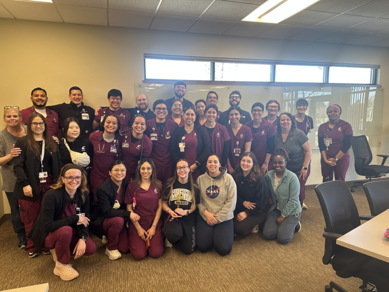 Washington State University students, faculty, and staff who participated in the large-scale Mass Casualty Incident (MCI) simulation hosted on the Pacific Northwest University (PNWU) campus in Yakima, WA.