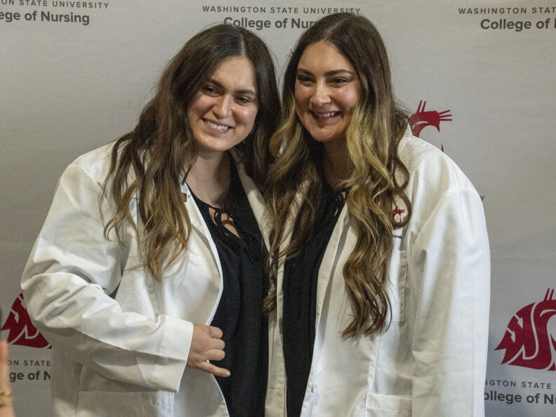Two sisters, one path. Kyra Nichols, BSN ’24, RN and Kylie Flemens, BSN ’24, RN are pursuing their Doctor of Nursing Practice degrees together while raising families and supporting each other through every step. From late-night study sessions to holding their children at the White Coat Ceremony, their journey reflects the flexibility, support, and real-world impact of WSU’s DNP program. Read how they’re building their future in health care—together.