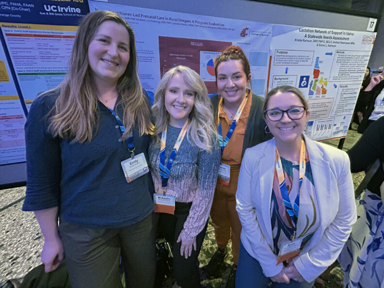 Emily Hobbs, Mckaylin Maie Shirey Wood, Britanie Speziale, Anne Marie Giampietro at WIN 2026 in San Francisco, CA.