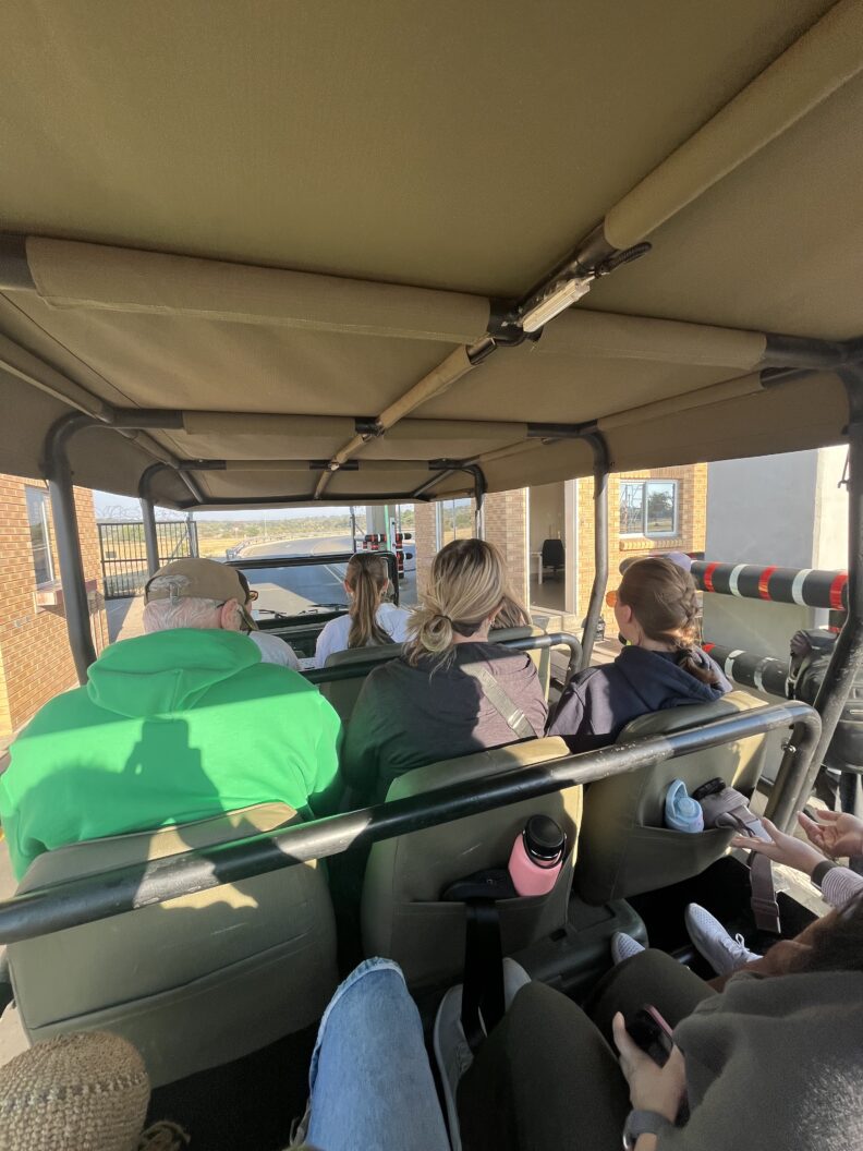 Our day in Botswana concluded with unforgettable wildlife sightings and a deeper appreciation for the land that supports some of Africa’s most iconic animals. From crossing the border to exploring the reserve, each moment offered a new perspective on the region’s natural beauty. The safari quickly became one of the highlights of our time in Southern Africa and an experience our group will not soon forget. Photo: Abdinasir Hussein.