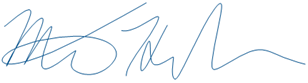 Executive Secretary Signature