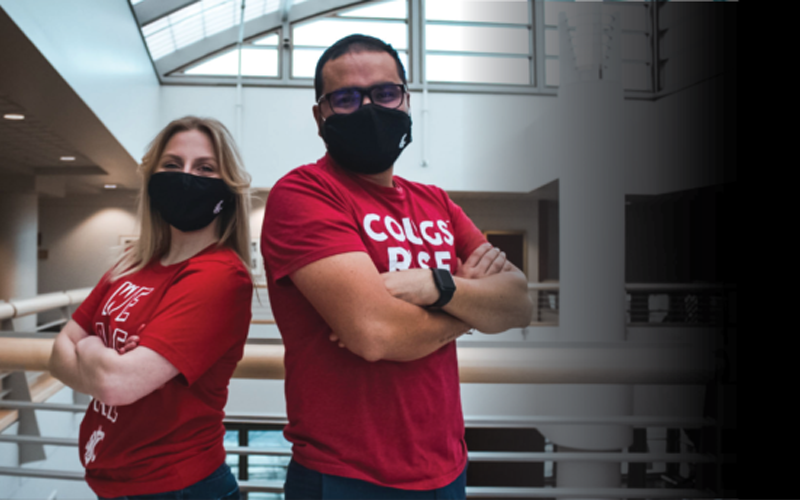 Ray Acuna-Luna and Lauren Doll.