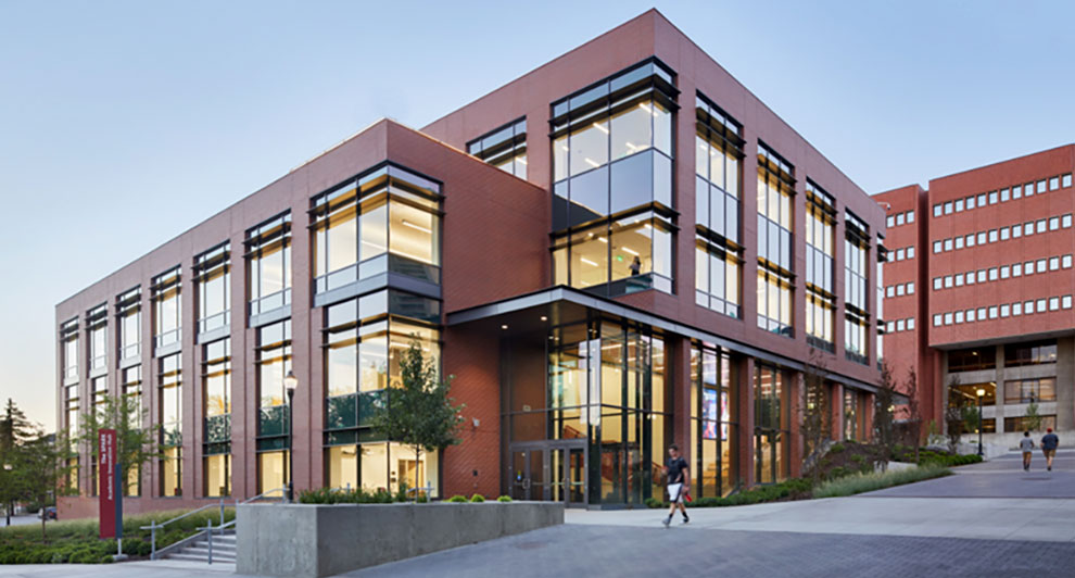 Main entrance of The Spark Innovation Hub