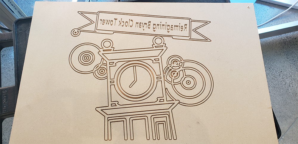 Block printer.