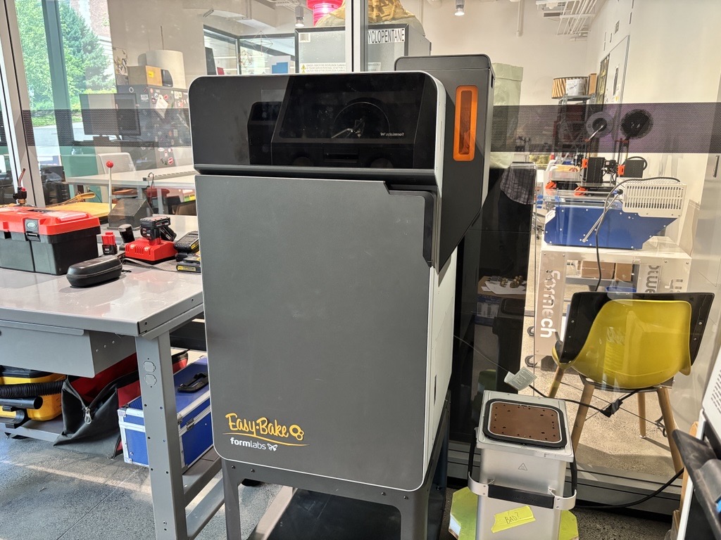 Large and grey nylon 3D printer