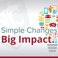 Faculty led workshops: Simple changes, big impact.
