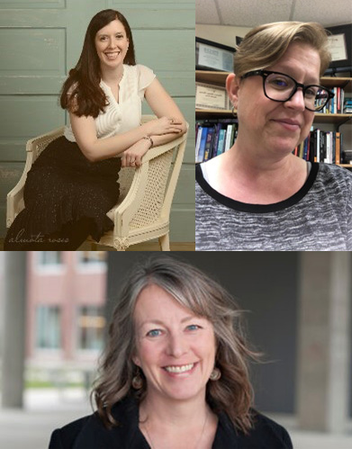 TEACHxWSU 2023 workshop session presenters Kate Watts, Dee Posey, and Erika Offerdahl.