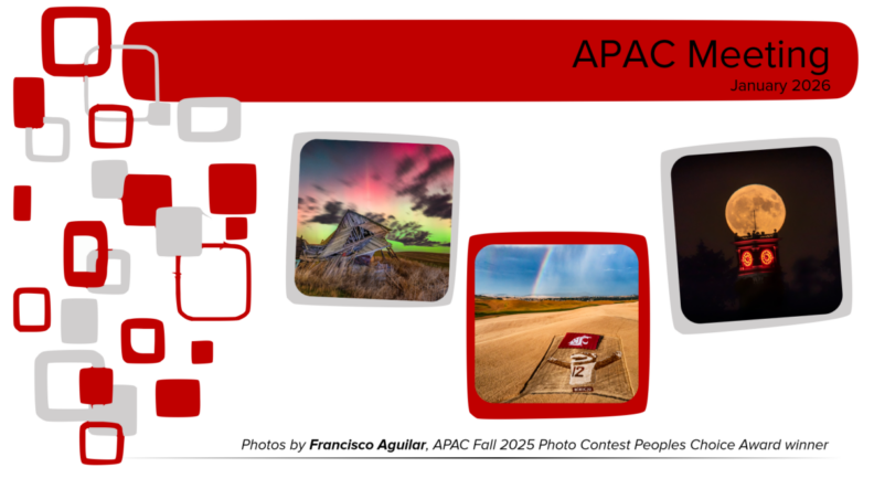 Image sharing a link to the January APAC meeting recording