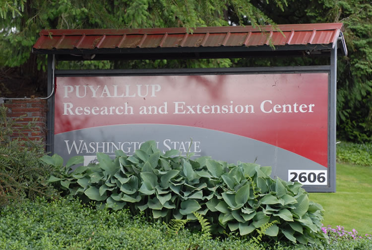Puyallup Research and Extension Center Sign
