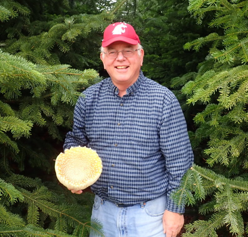 Gary Chastagner with Christmas Trees