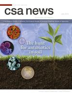 Cover of "CSA News" journal.